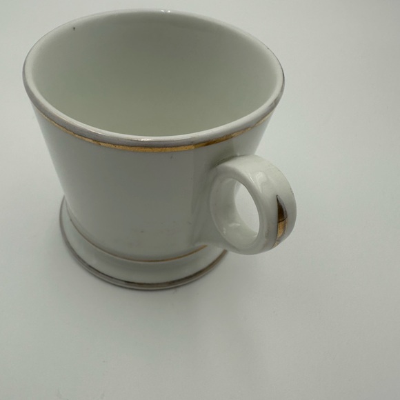 Vintage Barbershop Luxury Shave Mug With Brush. Gold Monogrammed Name - Mathers - Picture 11 of 11